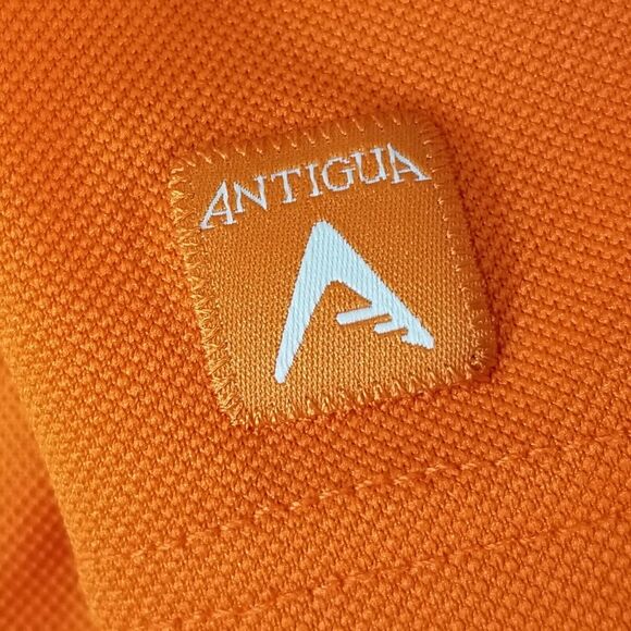 Antigua Florida Gators polo shirt men's XL extra large orange short sleeve - Picture 11 of 13